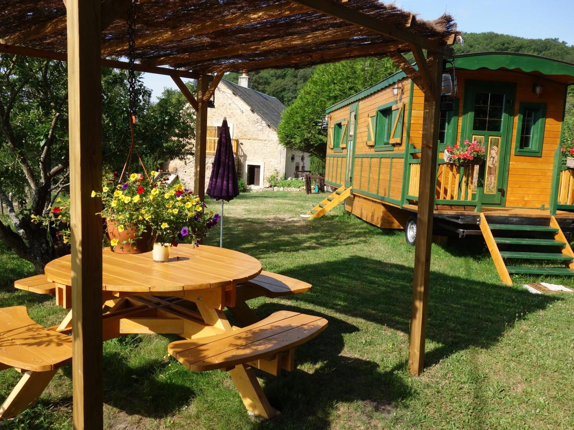 Roulotte Maisonthiers Blanot  Bagian luar foto